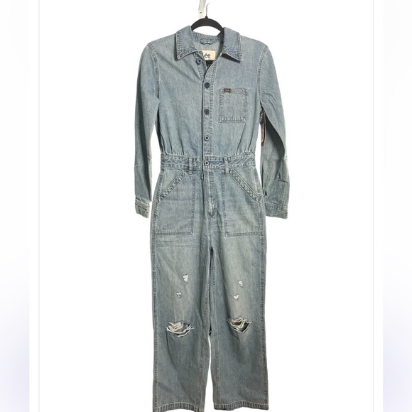 Lee Pants - Lee Union-Alls Distressed Denim Jumpsuit NWT